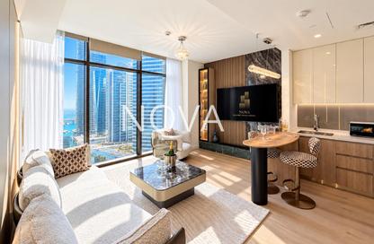 Apartment - 1 - 1 for rent in Peninsula Two - Peninsula - Business Bay - Dubai