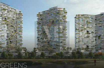 Apartment - 1 Bedroom - 1 Bathroom for sale in Golf Greens 1 Tower A - Golf Greens 1 - Golf Greens - DAMAC Hills - Dubai