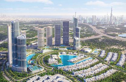 Apartment - 1 - 1 for sale in 340 Riverside Crescent - Sobha Hartland II - Bukadra - Dubai