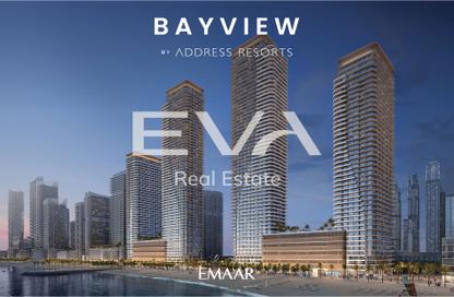 Apartment - 2 Bedrooms - 2 Bathrooms for sale in Bayview Tower 2 - Bayview - Emaar Beachfront - Dubai Harbour - Dubai