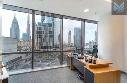 Office Space - Studio - 1 Bathroom for rent in South Tower - Emirates Financial Towers - DIFC - Dubai
