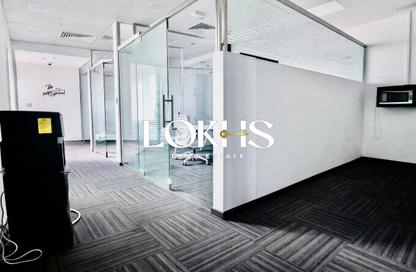 Office Space - Studio - 1 Bathroom for rent in The Prism - Business Bay - Dubai