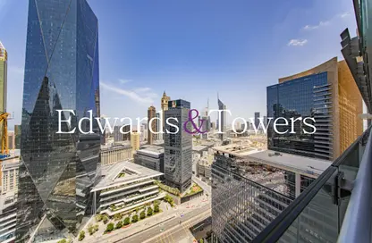 شقة - 2 غرف نوم - 3 حمامات للايجار في برج ضمان - مركز دبي المالي العالمي - دبي