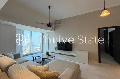 Apartment - 1 - 2 for rent in Cayan Tower - Dubai Marina - Dubai