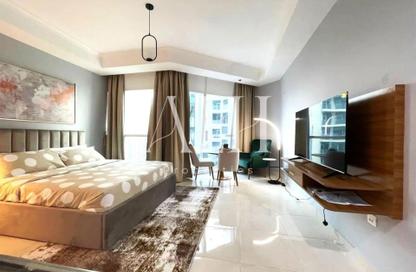 Apartment - Studio - 1 Bathroom for rent in The Court Tower - Business Bay - Dubai