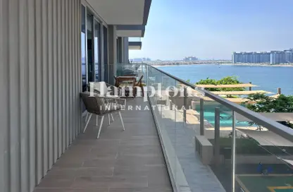 شقة - 2 غرف نوم - 2 حمامات للايجار في برج Beach Isle 2 - بيتش آيل - إعمار بيتشفرونت - دبي هاربور - دبي
