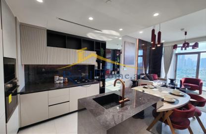 Apartment - 1 Bedroom - 1 Bathroom for rent in Hyde Walk - Jumeirah Garden City - Al Satwa - Dubai