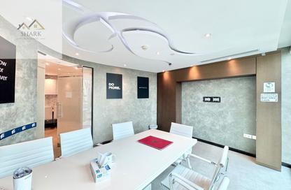 Office Space - Studio - 1 Bathroom for rent in The Binary Tower - Business Bay - Dubai