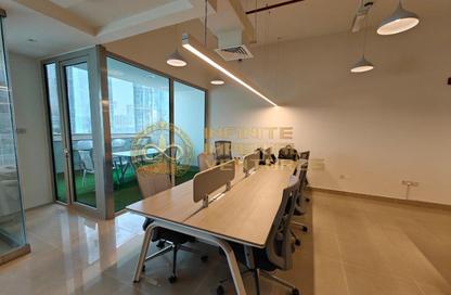 Office Space - Studio - 1 Bathroom for rent in The Prism - Business Bay - Dubai
