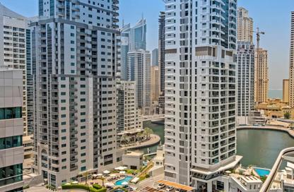 Apartment - Studio - 1 Bathroom for rent in Marina Diamond 1 - Marina Diamonds - Dubai Marina - Dubai