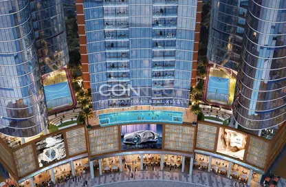 Apartment - 1 Bedroom - 2 Bathrooms for sale in Orchid Towers - Tiger Downtown Ajman - Al Alia - Ajman