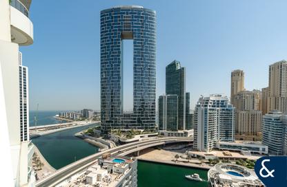Apartment - 3 Bedrooms - 4 Bathrooms for sale in KG Tower - Dubai Marina - Dubai