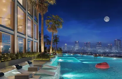 Apartment - 2 Bedrooms - 3 Bathrooms for sale in Twilight by Binghatti - Al Jaddaf - Dubai
