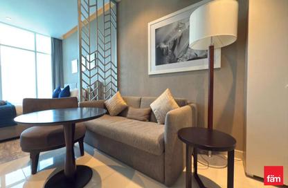 Apartment - Studio - 1 for rent in Damac Maison Prive A - Damac Maison Prive - Business Bay - Dubai