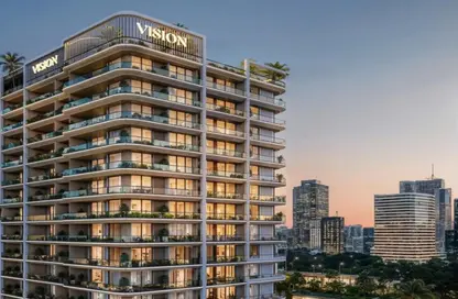 Apartment - 1 Bedroom - 2 Bathrooms for sale in Vista by Vision - Dubai Production City (IMPZ) - Dubai