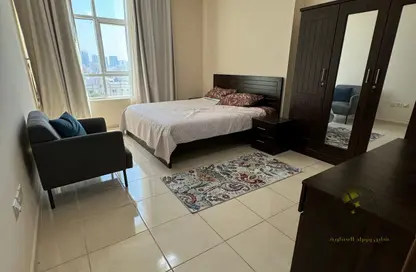 شقة - 2 غرف نوم - 3 حمامات للايجار في أورينت تاور 1 - أورينت تاور - البستان - عجمان