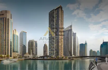 Apartment - 1 Bedroom - 1 Bathroom for sale in Marina Shores - Dubai Marina - Dubai