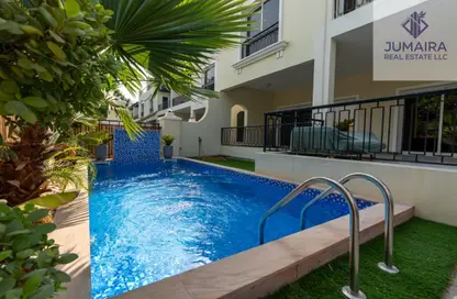 Apartment - 4 Bedrooms - 5 Bathrooms for rent in Bayti Townhouses - Al Hamra Village - Ras Al Khaimah