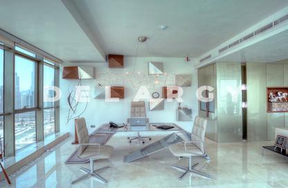 Office Space - Studio - 1 Bathroom for rent in Lake Central - Business Bay - Dubai