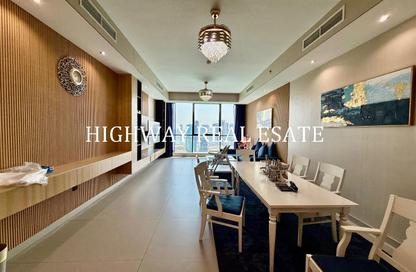 Apartment - 2 - 3 for rent in La Plage Tower - Al Mamzar - Sharjah - Sharjah