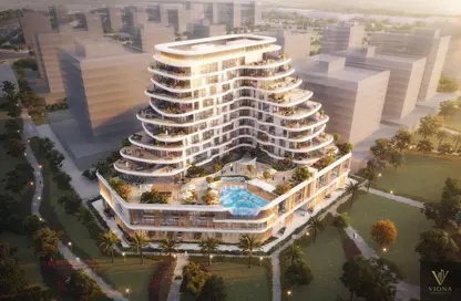 شقة - غرفة نوم - 2 حمامات للبيع في Zephyra Residences - جزر دبي - دبي