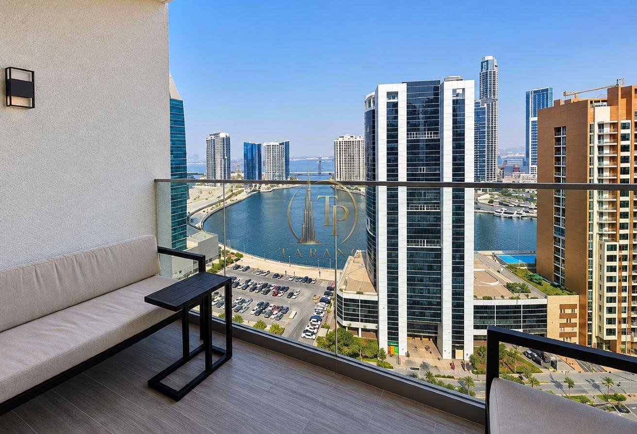 Pool & Canal Views | Furnished Studio | Prime photo 7