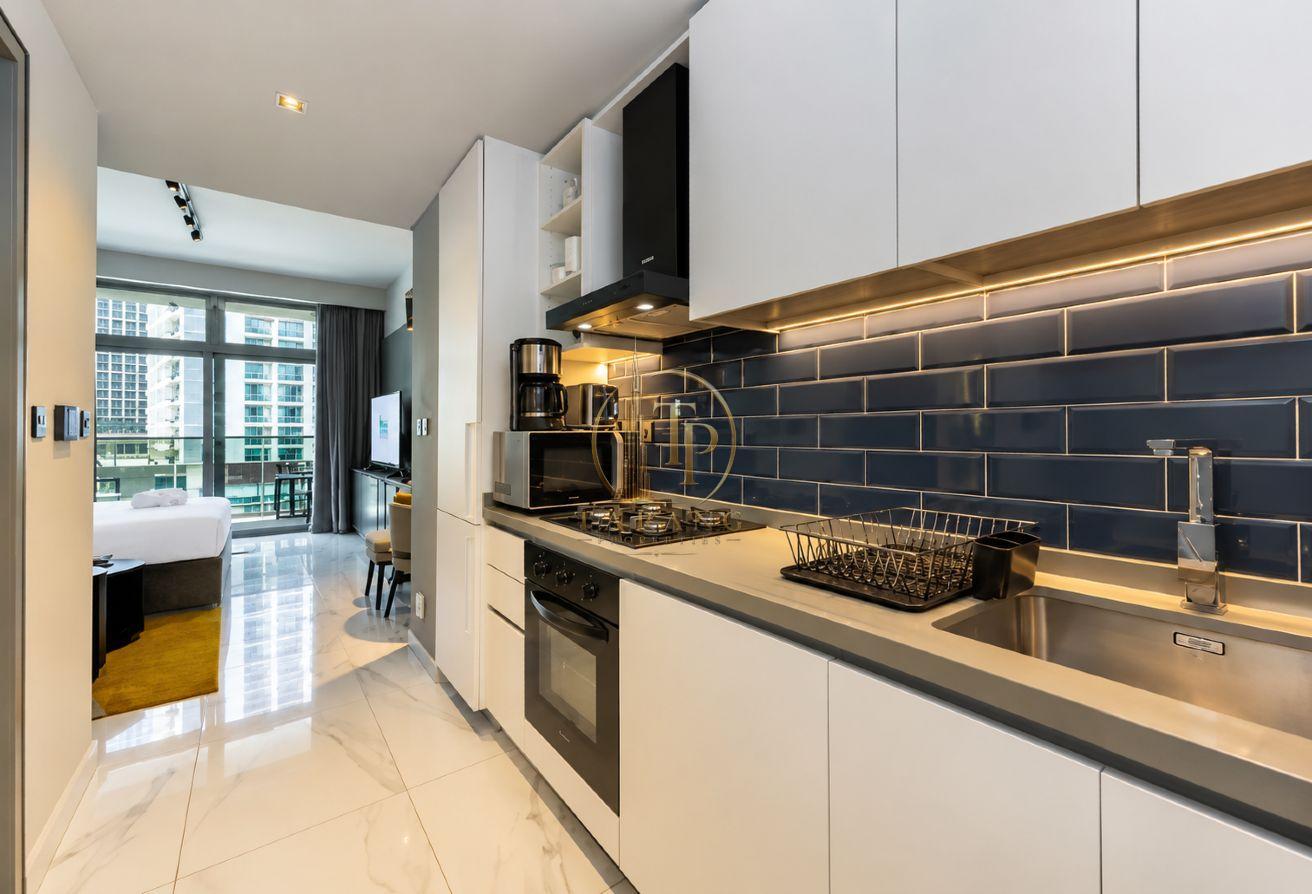 Pool & Canal Views | Furnished Studio | Prime photo 4