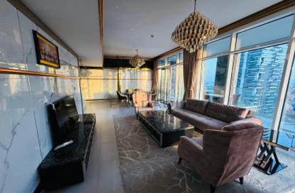 Apartment - 2 - 3 for rent in Park Gate Residence 2 - Park Gate Residences - Al Kifaf - Bur Dubai - Dubai