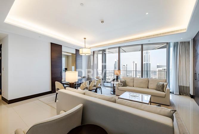 3-bed apartment in The Address Sky View Tower 2 · Burj Khalifa view — photo 3