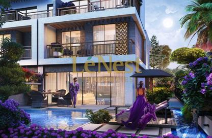 Townhouse - 4 - 4 for sale in Violet 1 - Violet - Damac Hills 2 - Dubai
