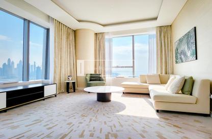 Apartment - 1 Bedroom - 2 Bathrooms for rent in The Palm Tower - Palm Jumeirah - Dubai