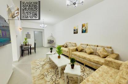 Apartment - 1 - 2 for rent in Ajman Corniche Residences - Ajman Corniche Road - Ajman