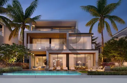 Villa - 5 Bedrooms - 6 Bathrooms for sale in Villa Indigo Ocean Frond A - Villa Indigo Ocean - The Beach Collection Villas - Palm Jebel Ali - Dubai Villa - 5 Bedrooms - 6 Bathrooms for sale in Villa Indigo Ocean Frond A - Villa Indigo Ocean - The Beach Collection Villas - Palm Jebel Ali - Dubai