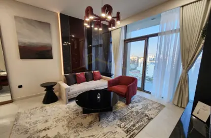 Apartment - 1 Bedroom - 2 Bathrooms for rent in Hyde Walk - Jumeirah Garden City - Al Satwa - Dubai