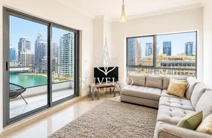 Apartment - 1 Bedroom - 2 Bathrooms for rent in Bay Central Tower Central - Bay Central - Dubai Marina - Dubai