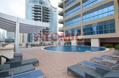 Apartment - 1 Bedroom - 2 Bathrooms for rent in Zumurud Tower - Dubai Marina - Dubai