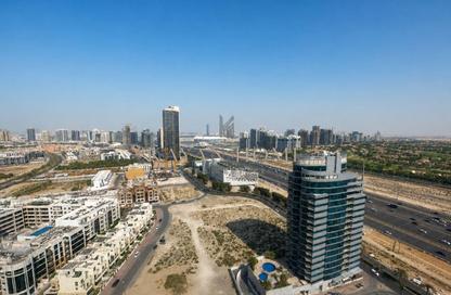 شقة - 1 حمام للايجار في ذا سكوير تاور - الضاحية 13 - قرية جميرا الدائرية - دبي