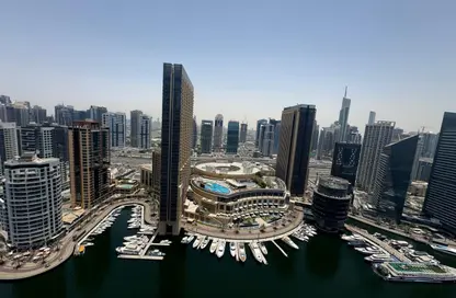 شقة - غرفة نوم - 2 حمامات للايجار في برج باي سنترال الأوسط - باي سنترال - دبي مارينا - دبي شقة - غرفة نوم - 2 حمامات للايجار في برج باي سنترال الأوسط - باي سنترال - دبي مارينا - دبي