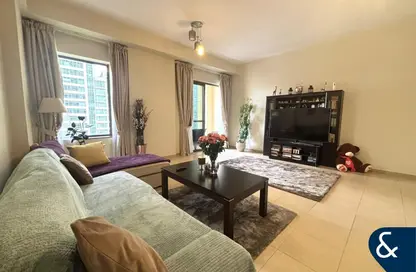 Apartment - 1 Bedroom - 2 Bathrooms for rent in Bahar - Jumeirah Beach Residence - Dubai