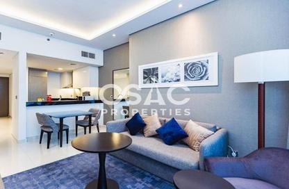 Apartment - 1 - 2 for sale in Damac Maison Prive B - Damac Maison Prive - Business Bay - Dubai