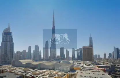 شقة - 2 غرف نوم - 3 حمامات للايجار في برج فيدا دبي مول 1 - فيدا ريزيدنس دبي مول - وسط مدينة دبي - دبي