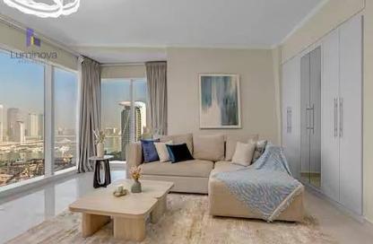 Apartment - 2 - 3 for rent in Damac Heights - Dubai Marina - Dubai