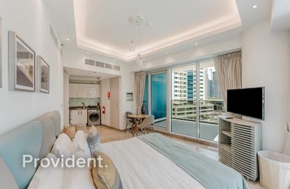 Apartment - Studio - 1 for rent in Orra Harbour Residences and Hotel Apartments - Dubai Marina - Dubai