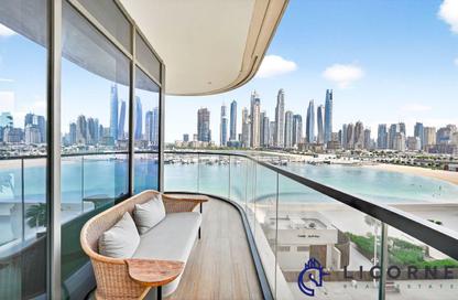 Apartment - 3 Bedrooms - 4 Bathrooms for rent in Marina Vista Tower 1 - Marina Vista - EMAAR Beachfront - Dubai Harbour - Dubai