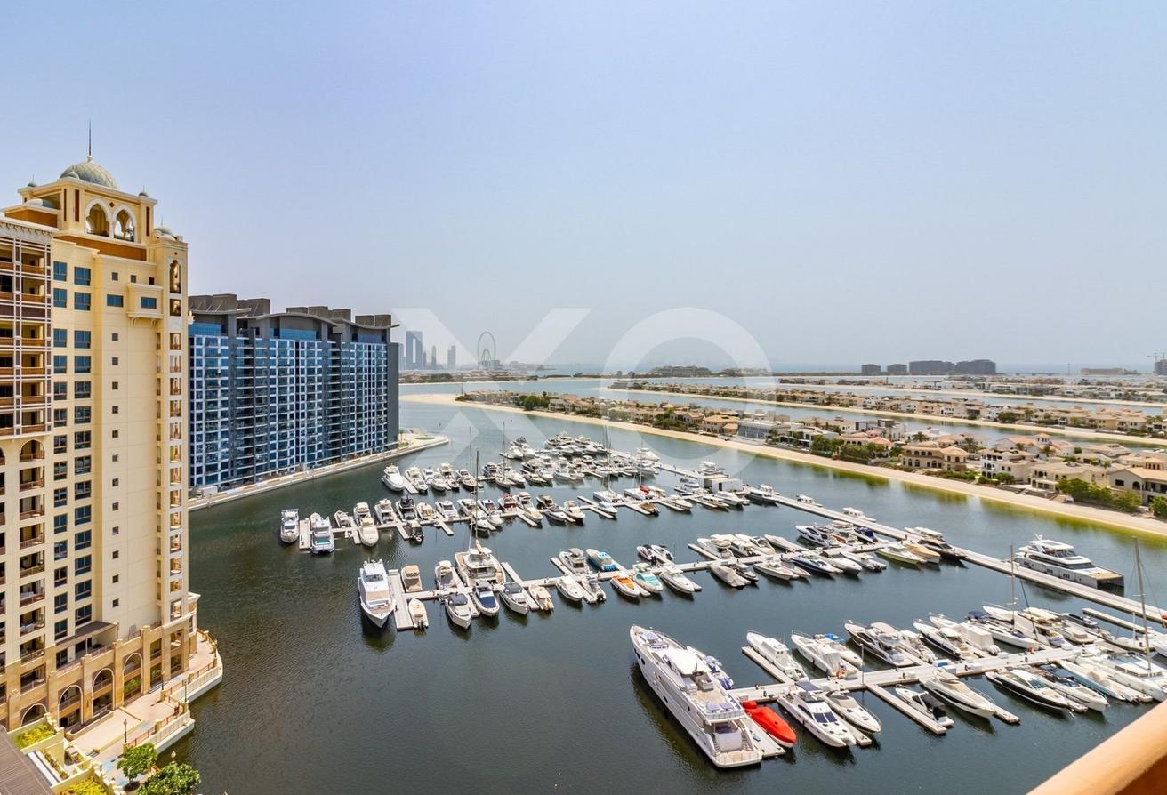 Bright & Spacious 2BR | Marina Residences 2| Palm photo 2