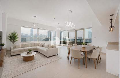 Apartment - 2 - 3 for rent in Al Sahab 2 - Al Sahab - Dubai Marina - Dubai