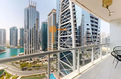 شقة - غرفة نوم - 1 حمام للايجار في ليك تيراس - (JLT) مجمع D - أبراج بحيرات الجميرا - دبي
