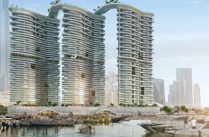 شقة - غرفة نوم - 1 حمام للبيع في بناية بي - داماك باي - دبي هاربور - دبي