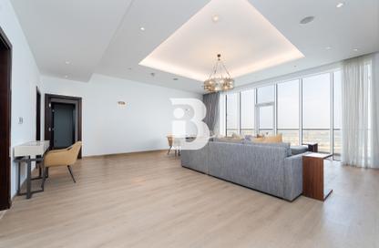 Apartment - 3 - 4 for rent in Diamond - Tiara Residences - Palm Jumeirah - Dubai