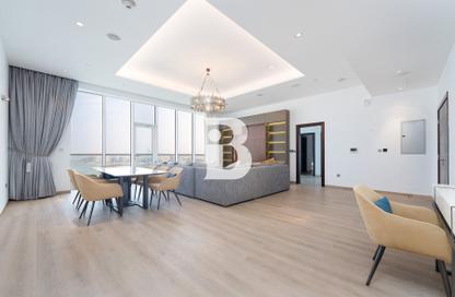 Apartment - 3 - 4 for rent in Diamond - Tiara Residences - Palm Jumeirah - Dubai